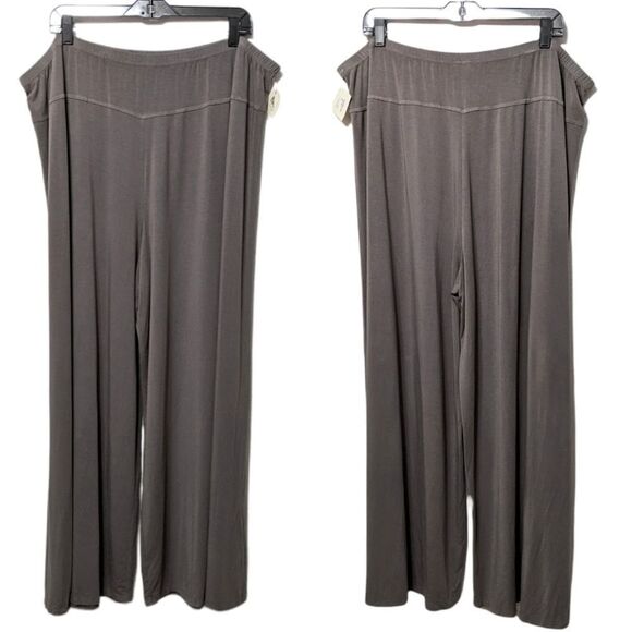 NWT HEARTSTRING Wide Leg Lounge Pants 3X - Picture 1 of 7